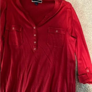 2 Women’s Karen’s Scott 3/4 shirts 1 size XL 1 XXL